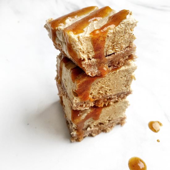 NO BAKE Pumpkin Spice Cheesecake