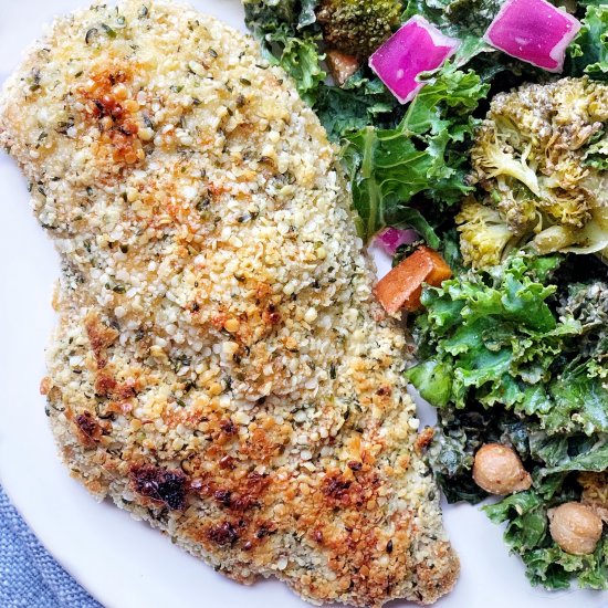 Hemp Crusted Chicken