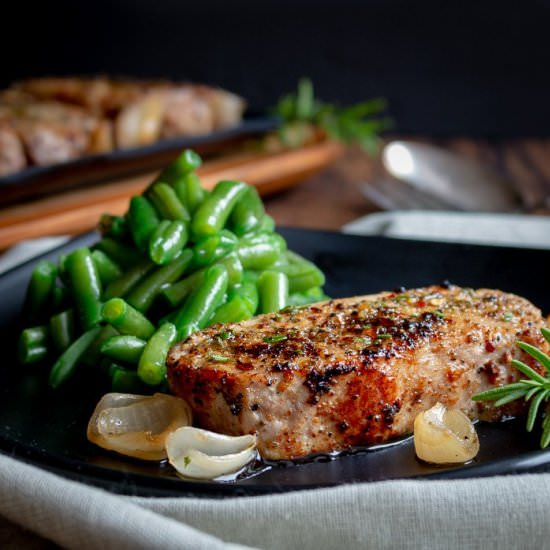 Rosemary Herbed Pork Chops