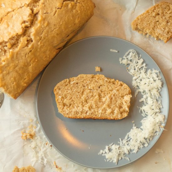 One Bowl Coconut Bread