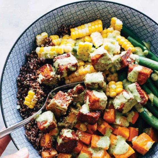 Sheet Pan BBQ Tofu