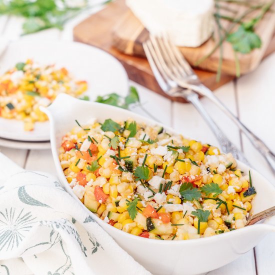 Easy Southwestern Summer Corn Salad