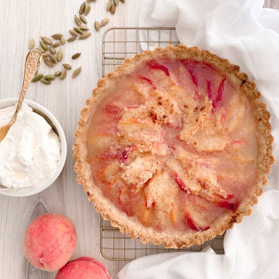 Mahlab Palisade Peach Tart