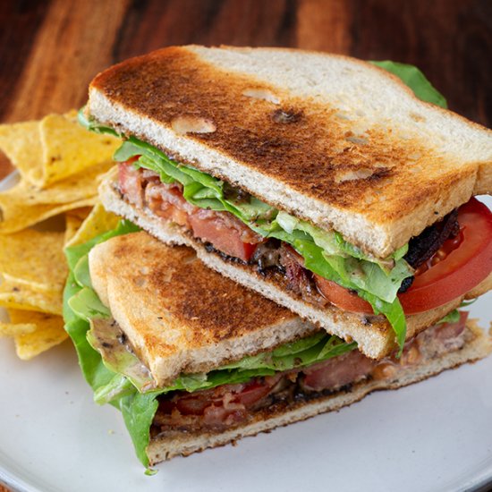 BLT with Black Garlic Mayo