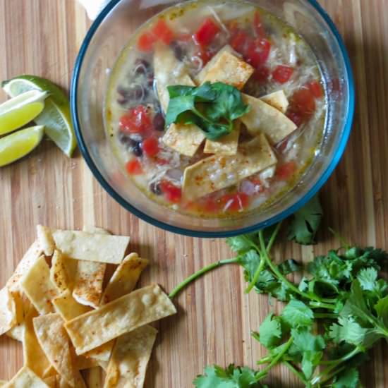 Easy Chicken Tortilla Soup