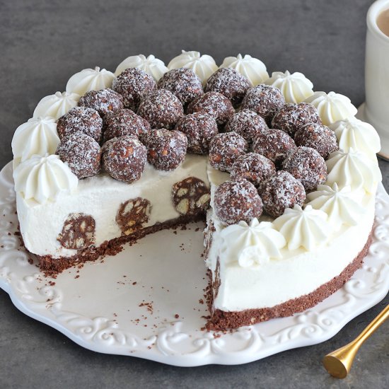 Chocolate Balls Cheesecake