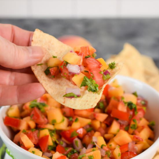 Fresh Peach Salsa Recipe