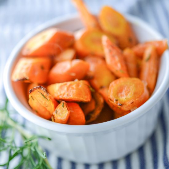 Rosemary Roasted Carrots