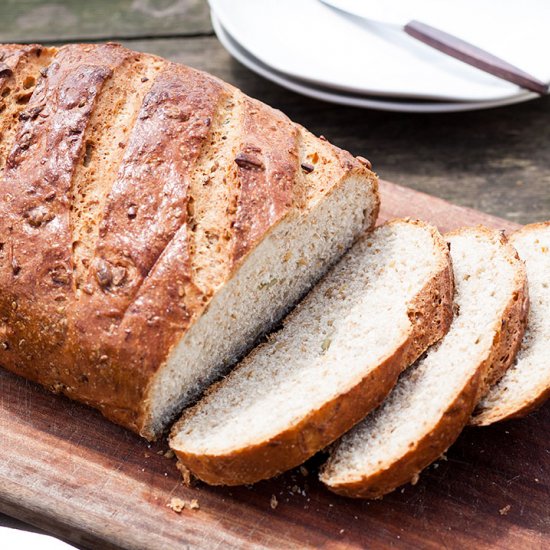 seedy bloomer loaf