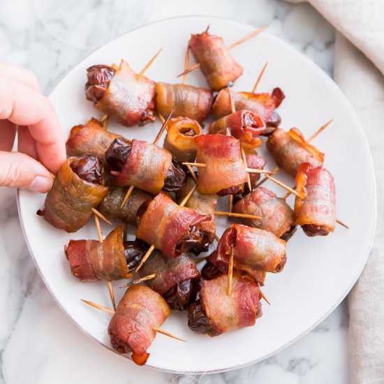 Bacon Wrapped Dates