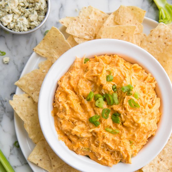 Slow Cooker Buffalo Chicken Dip