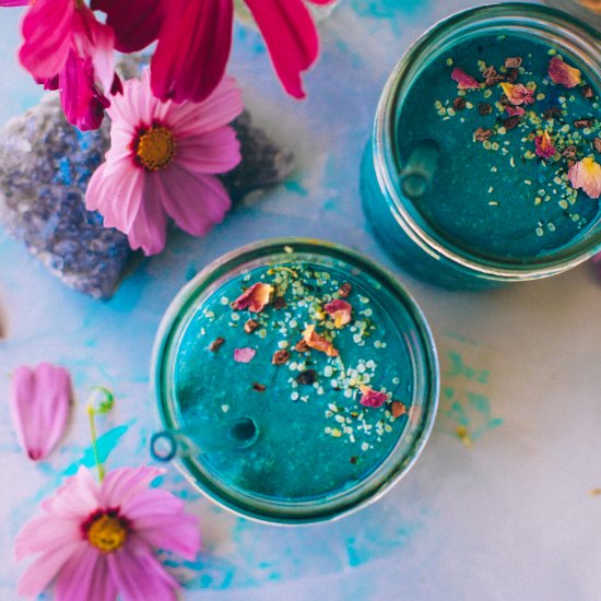 Blue Majik Moon Coconut Smoothie