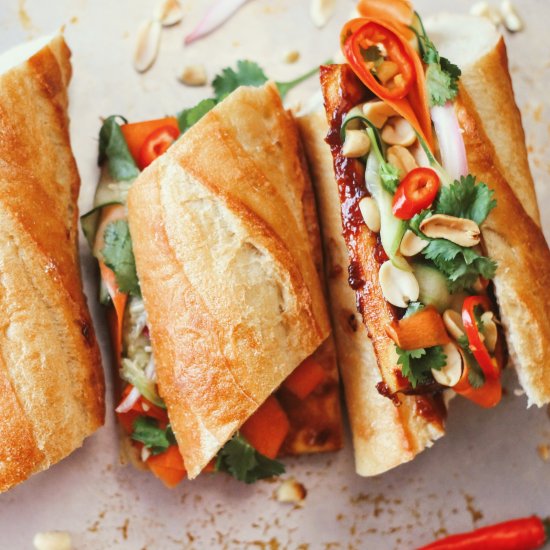 Tangy Tofu Bahn Mi