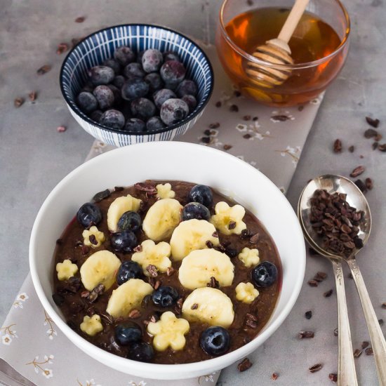 Chocolate Buckwheat Porridge