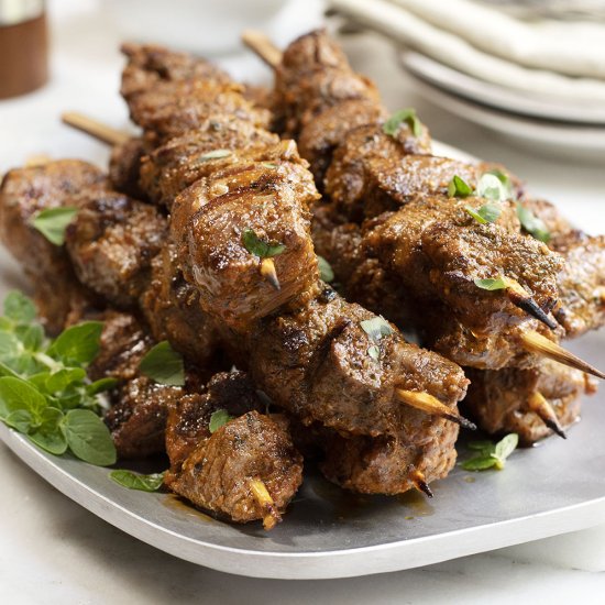 Juicy Lamb Kabobs