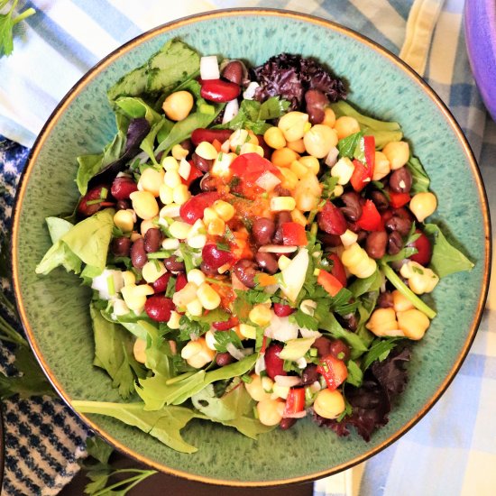 Hearty Bean Dinner Salad