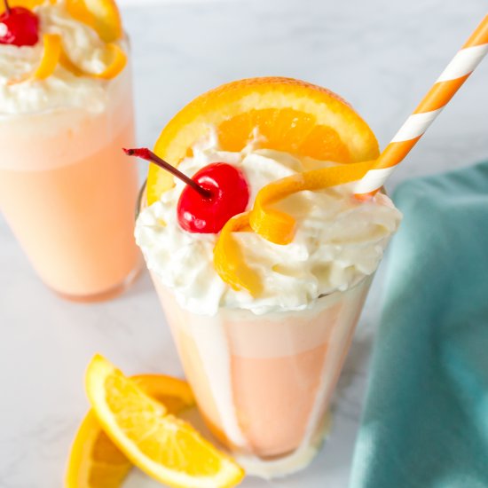 Orange Creamsicle Milkshake