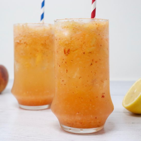 Sparkling Pineapple Peach Lemonade