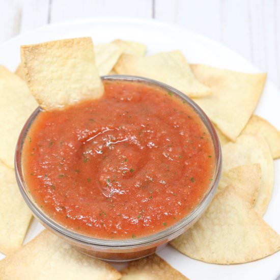 Easy Blender Salsa