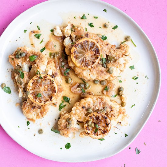 Cauliflower Piccata