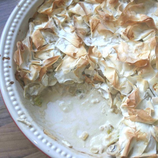 Chicken tangle pie