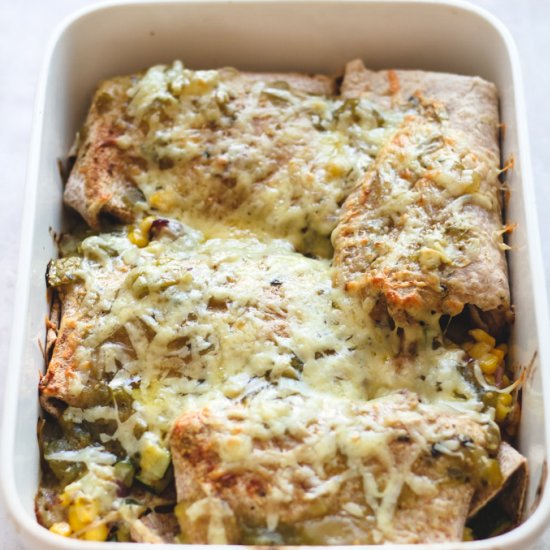 30-Minute Green Enchiladas