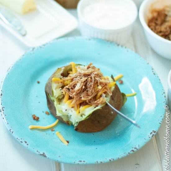 Baked Potatoes in the Crock Pot