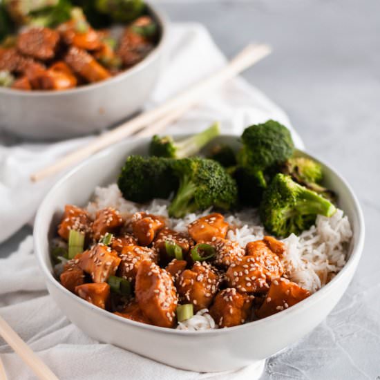 Instant Pot Sesame Chicken