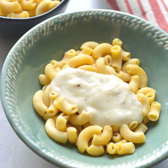 Cottage Cheese Pasta Alfredo