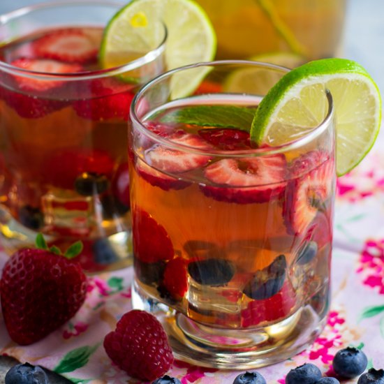 Fruit-Infused Herbal Tea