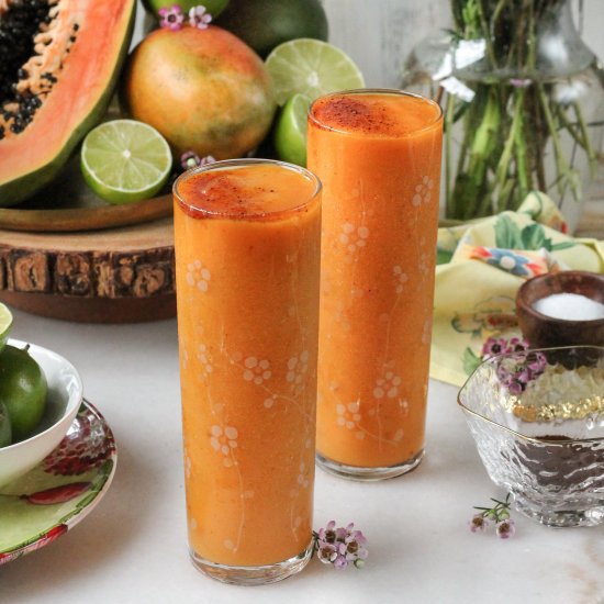 Salted Lime & Chili Mango Slushies