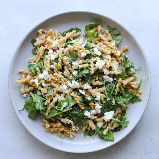 Five-Ingredient Chickpea Pasta