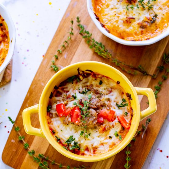 KETO LASAGNA IN A BOWL