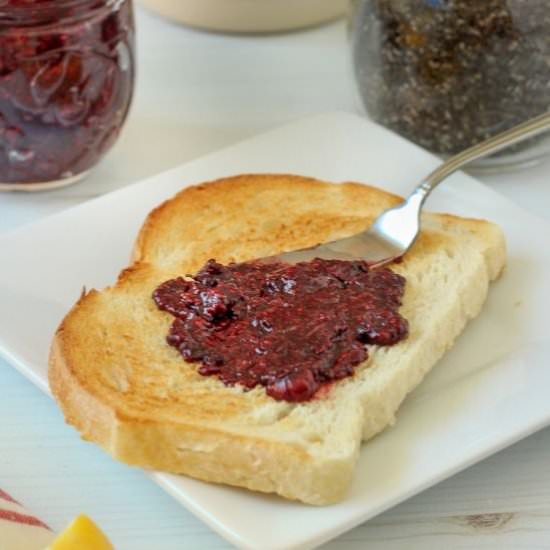 Frozen Berry Chia Seed Jam