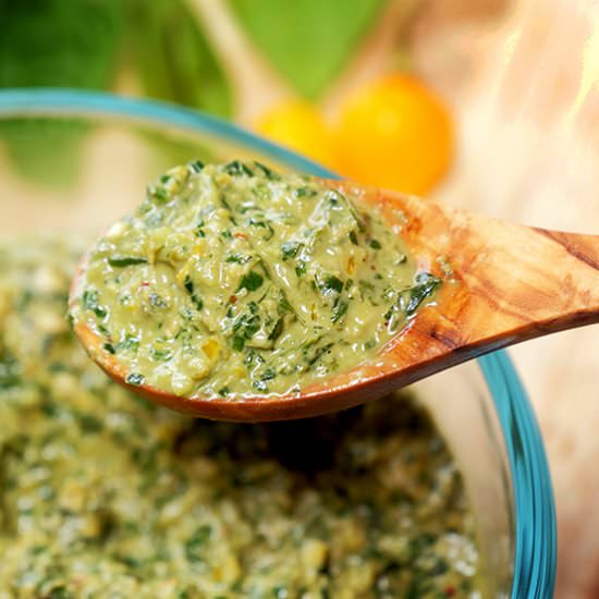 Biquinho Pepper Pesto