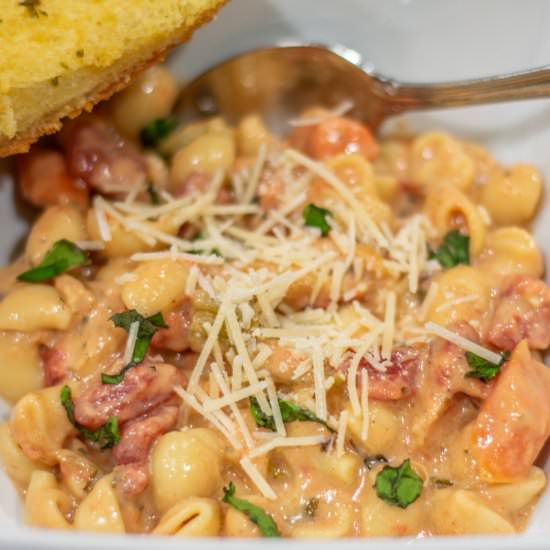 Creamy Parmesan Italian Soup