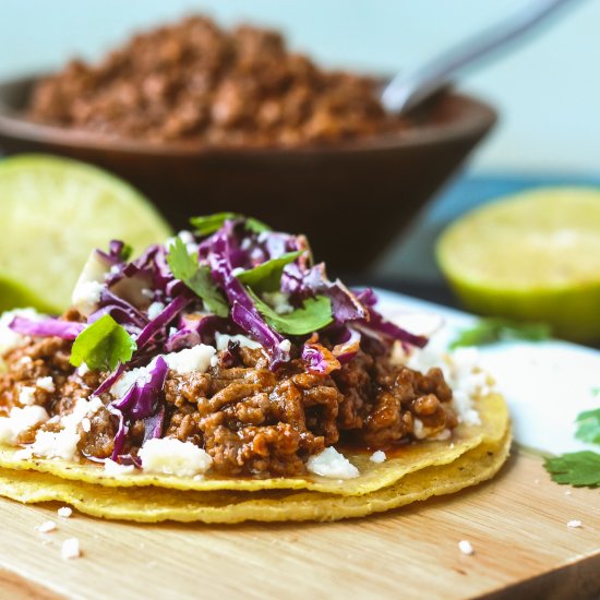 Adobo Beef Tostadas