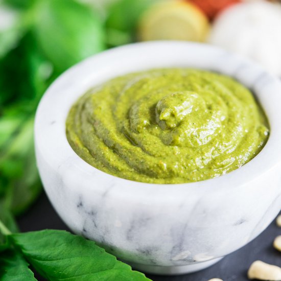 Thai Red Curry Cashew Pesto