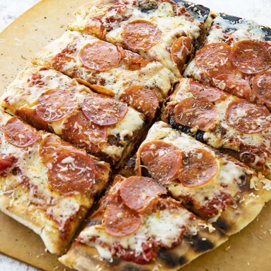 Easy Grilled Pizza