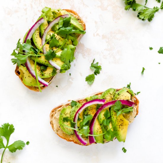 Summer Avocado Toast