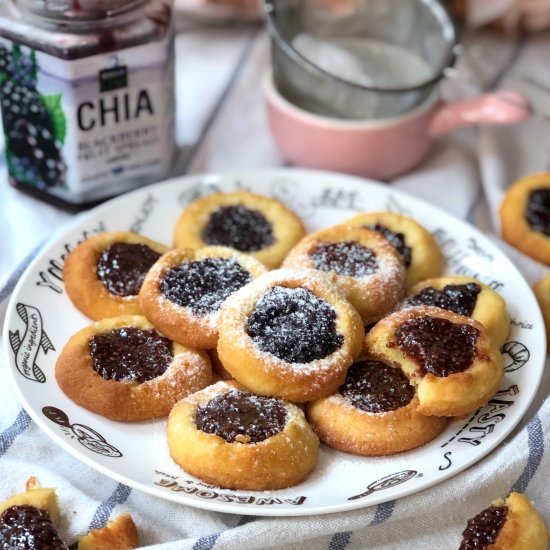 Jam Thumbprint Cookies