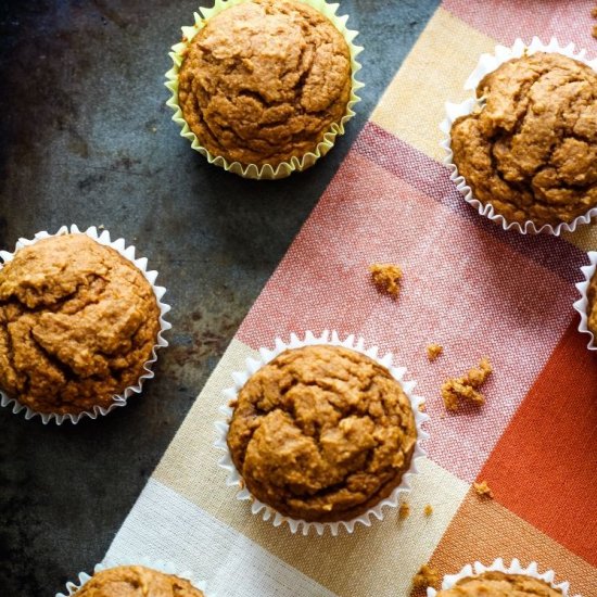 Vegan Pumpkin Muffins