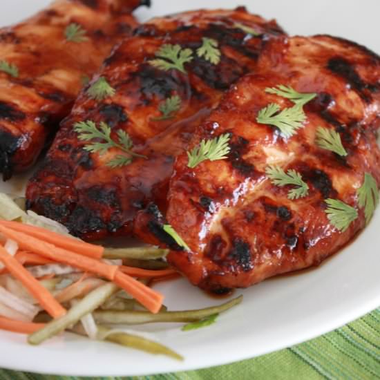 Vietnamese Grilled Chicken Breasts