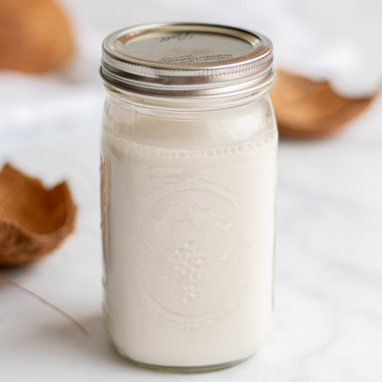 Homemade Coconut Milk