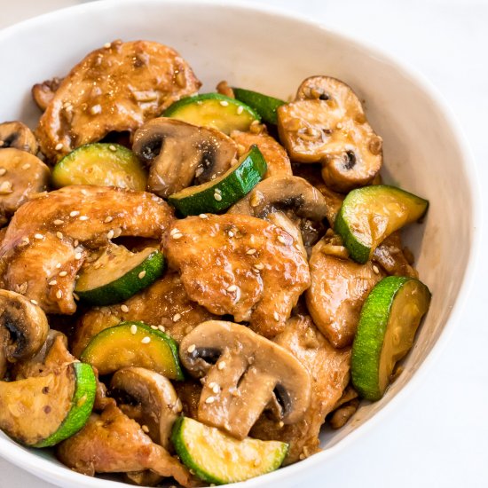 Panda Express Mushroom Chicken