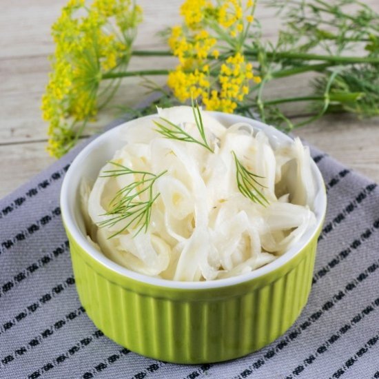 How to Make Quick Pickled Fennel