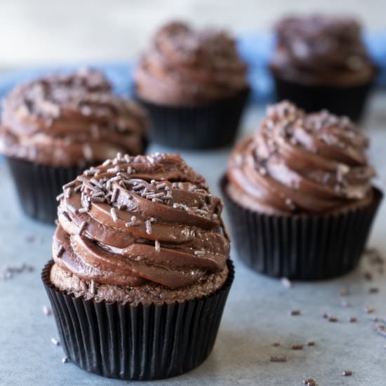 Healthy Chocolate Cupcakes