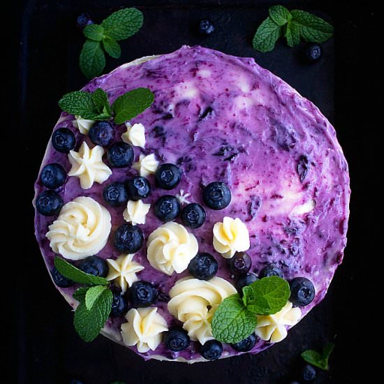 Blueberry Coconut Cake