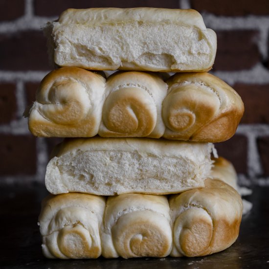 asian milk bread hot dog buns