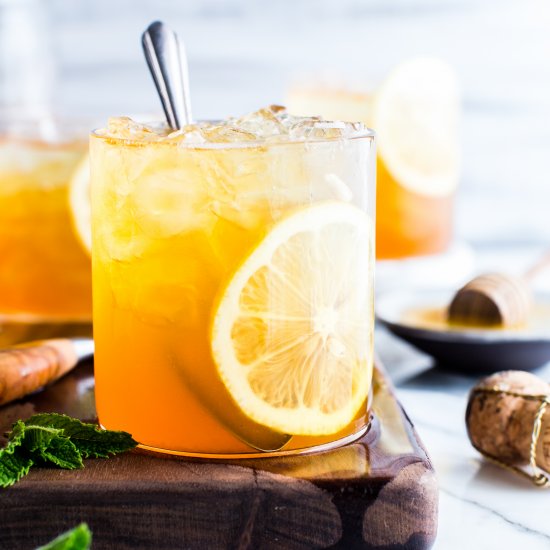 Sweet Tea Prosecco Cocktails